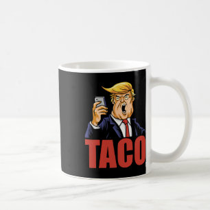 Trump Piept Altijd Uit Grappige Taco Grap Retro St Koffiemok