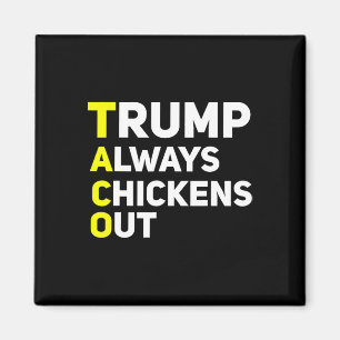 Trump Piept Altijd Uit Grappige Trump Tarief Grap Magneet