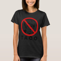 Trump Piept Altijd Uit Leuke Taco Grap Retro Stijl