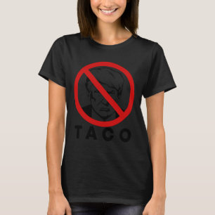 Trump Piept Altijd Uit Leuke Taco Grap Retro Stijl T-shirt