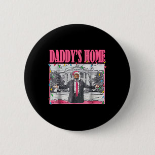 Trump Pink 2024 - Neem het huis van Amerika CK Dad Ronde Button 5,7 Cm