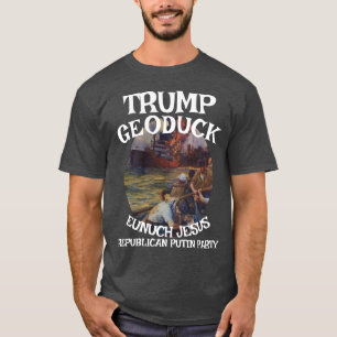 Trump Poepend in Kapitein Dans U-bootNM T-shirt