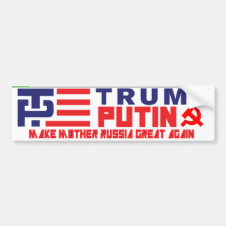 Trump/Poetin Bumpersticker