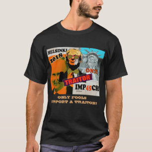 Trump Poetin Helsinki Tredenaar Collage T-shirt