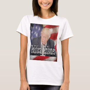 Trump politiek gevangene t-shirt