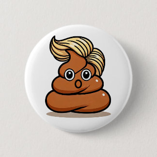 "TRUMP POOP EMOJI" Button