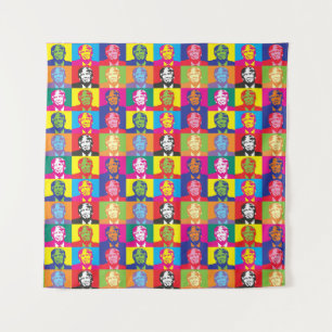 TRUMP POP ART TAPESTRY WANDKLEED