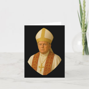 Trump Pope Graphic - Grappig politiek ontwerp Kaart