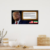 Trump Poster (Keuken)