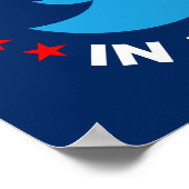 Trump Poster: "THE COMMANDER IN TWEET" (Small) Poster (Hoek)