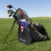 TRUMP POTUS47 Golf Towel Golfhanddoek (Groen)