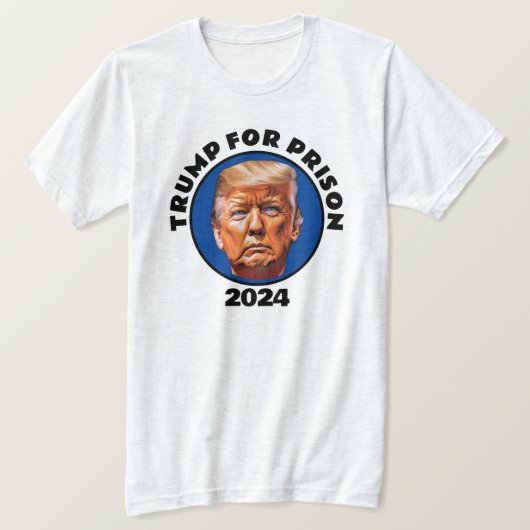 Trump pour la prison T-shirt 2024 (Design devant)