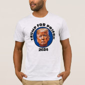 Trump pour la prison T-shirt 2024 (Devant)