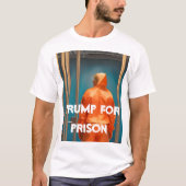 Trump Pour T-Shirt En Prison (Devant)