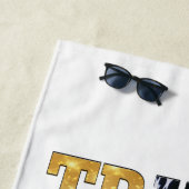 Trump President 45 47 Strandlaken (In situ)