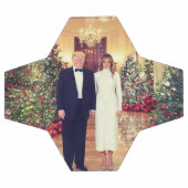 Trump Président des États-Unis Noël à la Maison Bl (Plat)