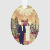 Trump Président des États-Unis Noël à la Maison Bl (devant)