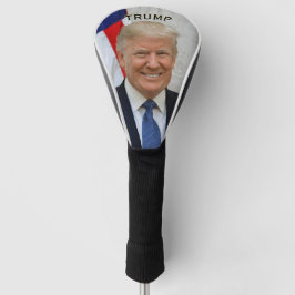 Trump President Portret 🇺🇸😁 Glimlachen Golfheadcover
