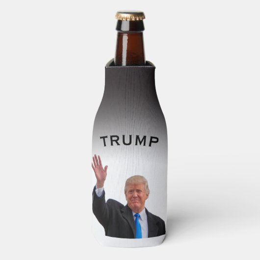Trump President Waving Bottle Cooler (Fles Voorkant)