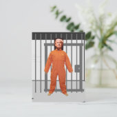 Trump Prisoner Briefkaart (Staand voorkant)