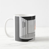 Trump Prisonnier café Mug (Gauche)