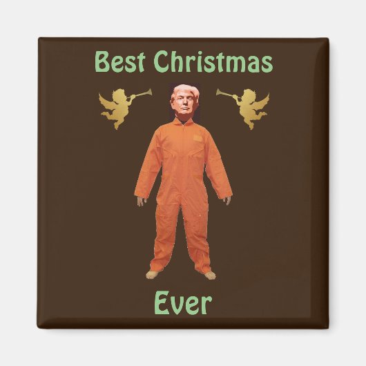 Trump Prisonnier Magnet (Devant)