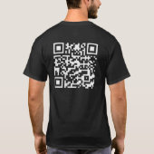 Trump QR code shirt Trump Dancing Code Shirt (Achterkant)