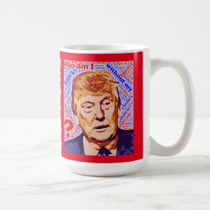 Trump Qui Suis-Je Vraiment Classique Mug Blanc