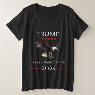 Trump Rally 2024 womens V-Neck t-shirt