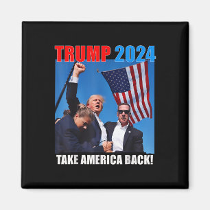 Trump Rally, Bid voor President Trump, God zegene Magneet