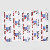Trump Reclaim America Golf Towel Golfhanddoek (Horizontaal)