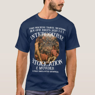 Trump-rellen 6 januari 2021 Geen nep herinneringen T-shirt