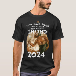 Trump Republikein Vraag me over Genitale Manipulat T-shirt