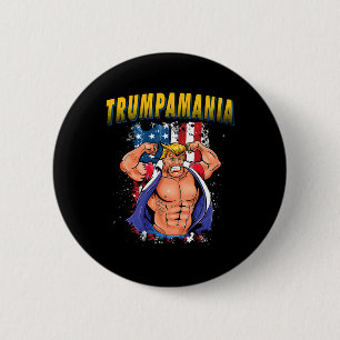 Trump Republikeinse Conventie Worstelen Meme Trump Ronde Button 5,7 Cm