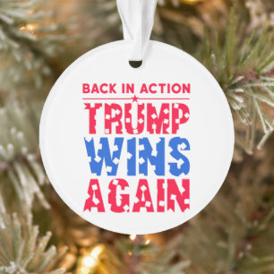 Trump - Retour en action Trump gagne à nouveau