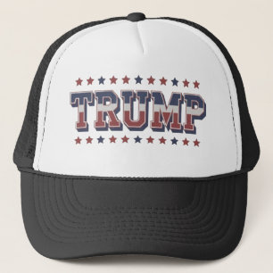 Trump Retro Patriotic Trucker Pet