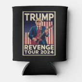 Trump Revenge Tour 2024 politieke verkiezingen 202 Blikjeskoeler (Voorkant)
