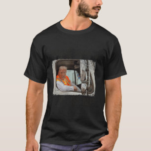 Trump rijdt in vuilniswagen T - shirts vuilnismann