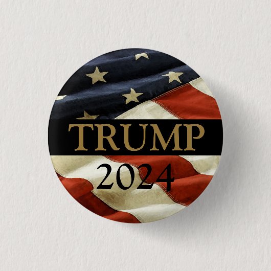 TRUMP RONDE BUTTON 3,2 CM (Voorkant)