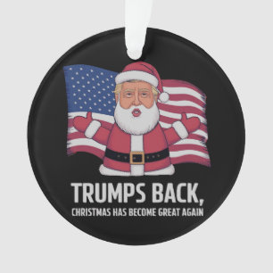 Trump’s Back: Kerstmis is weer geweldig geworden Ornament