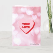 Trump Saint-Valentin | Carte de la Saint-Valentin  (Dos)