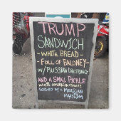 TRUMP SANDWICH MAGNET (Devant)