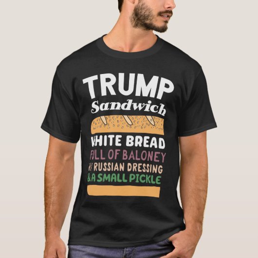 Trump Sandwich T-shirt (Voorkant)
