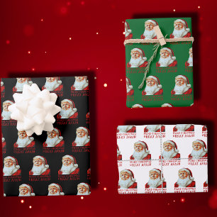 Trump Santa Claus   Maak kerst weer geweldig Inpakpapier Vel