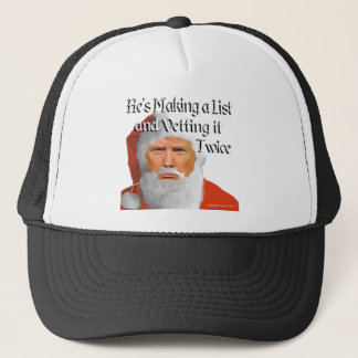 Trump Santa T-shirt Trucker Pet