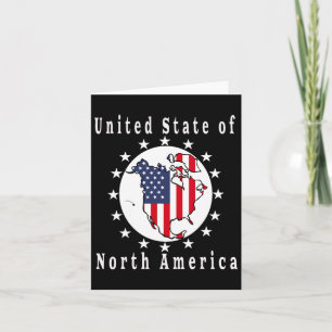 Trump satire kaart Verenigde Staten van Amerika