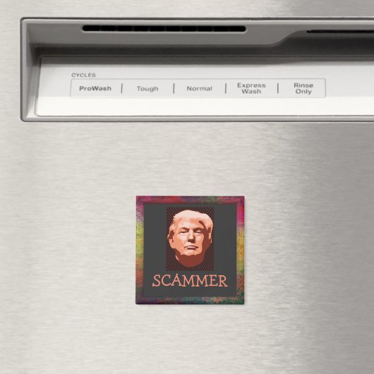 Trump Scammer Magnet (In Situ (Lave-vaisselle))