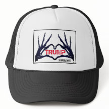 "TRUMP" Schedel Handen Trucker Hoed