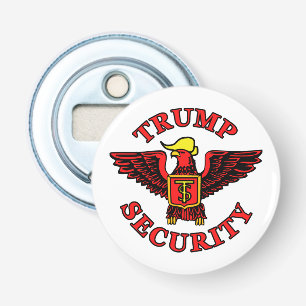 Trump Security Button Flesopener