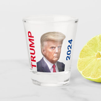 Trump Seing Red Unofficial Mok Shot Trump 2024 Glas